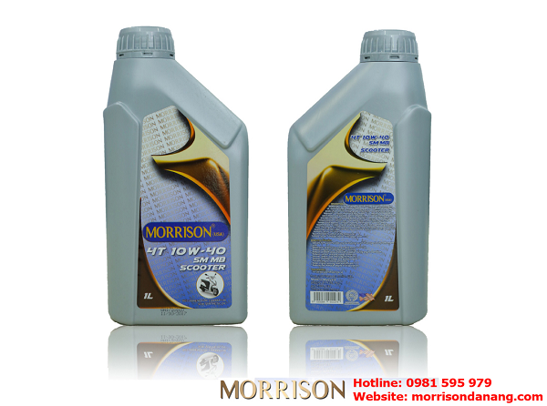Dầu nhớt Morrison tại Đà Nẵng chuyên dùng cho xe máy  